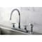Kingston Brass KS8791ZX Millennium Centerset Kitchen Faucet, Polished Chrome KS8791ZX - alternate 2